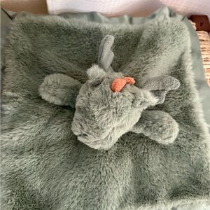 Cloud Island Soft Green Baby Blanket